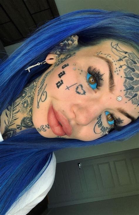 amber luke blind|‘Dragon Girl’ goes blind tattooing eyeballs blue